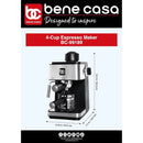 BC-99189 Espresso Maker, 4-Cup