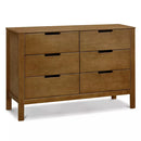 Colby 6-Drawer Double Dresser in Walnut