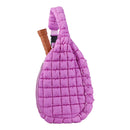 Quilted Sling Bag - Vibrant Purple