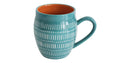 Baum Bros 16pc Stoneware Tangiers Dinnerware Set Turquoise