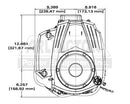 Briggs & Stratton 33S877-0019-G1 1" X 3 5-32" Vertical Shaft Professional Engine