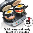 Breakfast Sandwich Maker - Silver