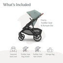 Vista V3 Stroller - Kenzi (Mystic Aqua/Carbon Frame/Saddle Leather)