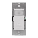 Leviton Decora 2.5 amps Single Pole Motion Sensor Switch White 1 pk