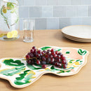 Coastal 17-Inch Figural Fish Serving Platter
