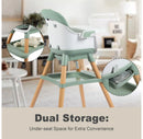 7-in-1 Baby High Chair - Gray