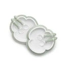 Baby Plate, Spoon and Fork Set - Powder Green