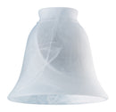 Westinghouse Bell White Glass Lamp Shade 1 pk, Pack of 6