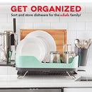 SmartStore Full Size Dish Rack – Aqua