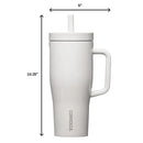 22 oz. Cruiser and 30 oz. Go Cup XL Set - Brown/White