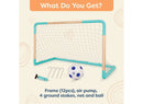 14'' x 25'' Glow-in-the-Dark Soccer Set
