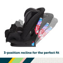 Grow and Go Sprint All-in-One Convertible Car Seat - Black Beauty III