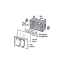 Sigma Engineered Solutions New Work 18.3 cu in Rectangle Metallic 1 gang Weatherproof Box Gray