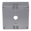 Sigma Engineered Solutions New Work 31 cu in Square Metallic 2 gang Weatherproof Box Gray
