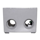 Sigma Engineered Solutions New Work 18.3 cu in Rectangle Die-Cast Metal 1 gang Weatherproof Box Gray
