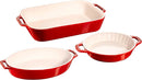 Staub Cera 3-Pc. Set - Cherry