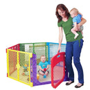 Superyard Colorplay Ultimate 6 Panel Free Standing Play Yard