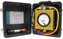 Mid-West Instrument Backflow Preventer Test Kit, 5 Valve, Includes: (3) 5ft Hoses, Analog test Gauge, Carrying Case, Cer - 830