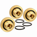 Mid-West Instrument Backflow Quick Connect Adapter, Includes: (3) 3/4 in NPT Quick Connect ADPT x 1/4 in Flare and 3 Spa - 110704