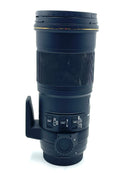 Used Sigma APO 180mm F2.8 Macro Lens W/ Case and Lens hoods (Canon Mount)