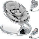 Portable Baby Swing - Silver
