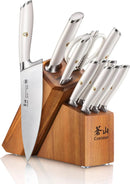 L Series 12-Piece German Steel Forged Knife Set