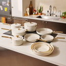 Ceramic Cookware Set - Blue