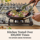 12pc Hard Anodized Aluminum Nonstick Cookware Set