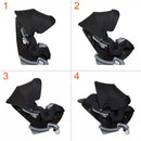 4-in-1 Convertible Car Seat - Dark Moon