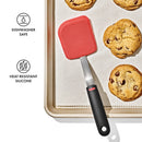 Flexible Heat Resistant Silicone Kitchen Spatula - Multi-Color