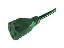 Projex Indoor or Outdoor 15 ft. L Green Extension Cord 16/3 SJTW
