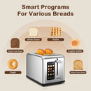2-Slice Touchscreen Toaster - Silver