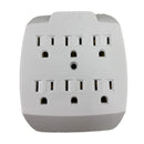 Projex Grounded 6 outlets Adapter 1 pk