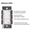 Lutron Maestro Light Almond 150 W 3-Way Dimmer Switch 1 pk