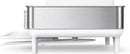 Steel Frame dishrack, Stainless Stee -  White