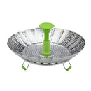 10.5" Stainless Steel Food Steamer Basket