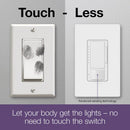 Lutron Maestro White 150 W Motion Sensor Dimmer Switch 1 pk