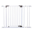 Liberty Auto Close Stay Open Security Gate with 3.5 Extension-White