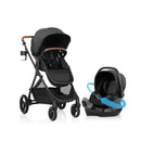Shyft Intuiti Travel System with Revolve180 LiteMax NXT Rotational Infant Car Seat - Black Shal