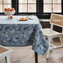 104"x60" Tablecloth Blue Floral - Threshold™