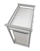 Modern Baby Changing Table - Cool Gray