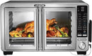 Digital Air Fryer Toaster Oven with Single-Pull French Doors