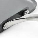 Nonstick Ceramic Single Burner Griddle Pan - Dark Gray