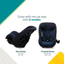 Smooth Ride Convertible Car Seat, 2-in-1 Rear & Forward Facing - Crater Lake