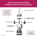 Professional Food Processor - Silver