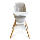 2-in-1 Turn-A-Tot High Chair - Gray Taupe