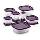 30pc Food Storage Set with Easy Find Lids - Amethyst