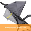 Venture 3-Wheel Stroller Travel System - Stellar Gray