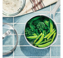 1.5qt Nonstick Ceramic Coated Aluminum Sauce Pan Cream