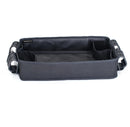 W4 Elite Wagon Black with Red Stitching & Snack Tray - Black